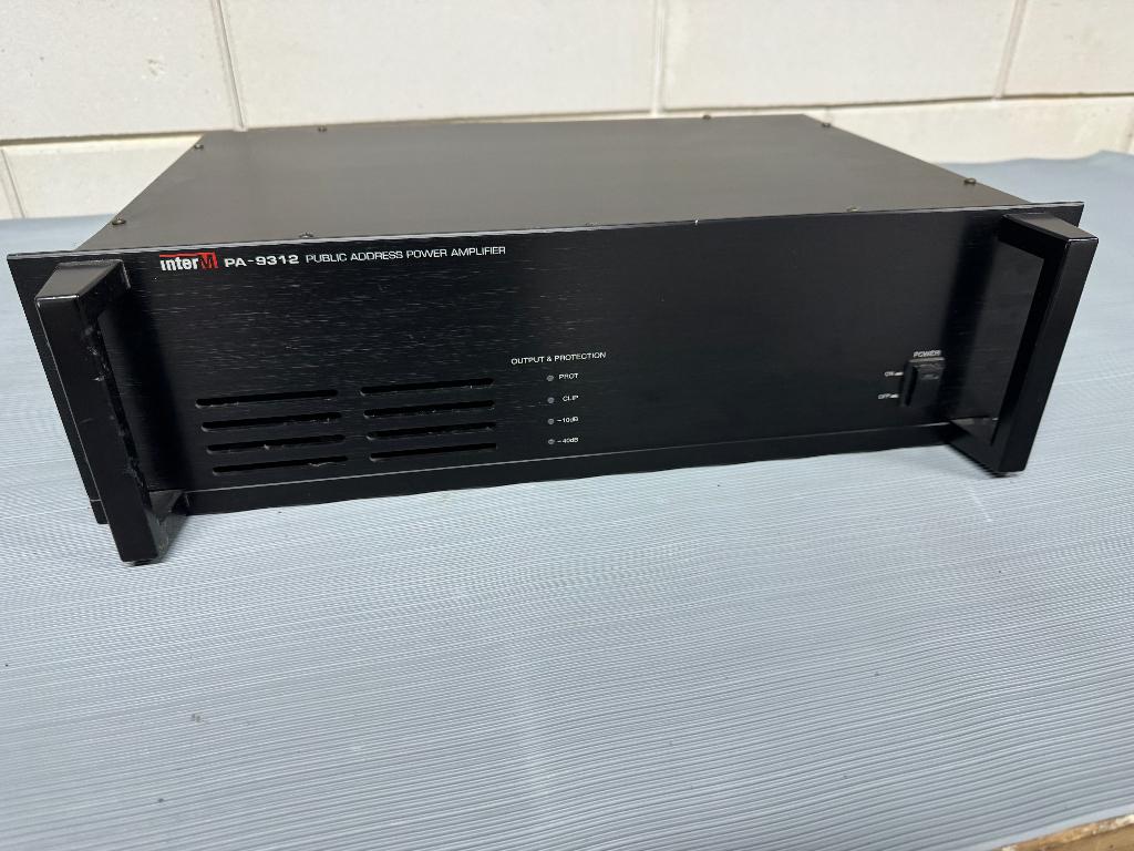 InterM PA-9312 100v versterker, Ophalen, Gebruikt