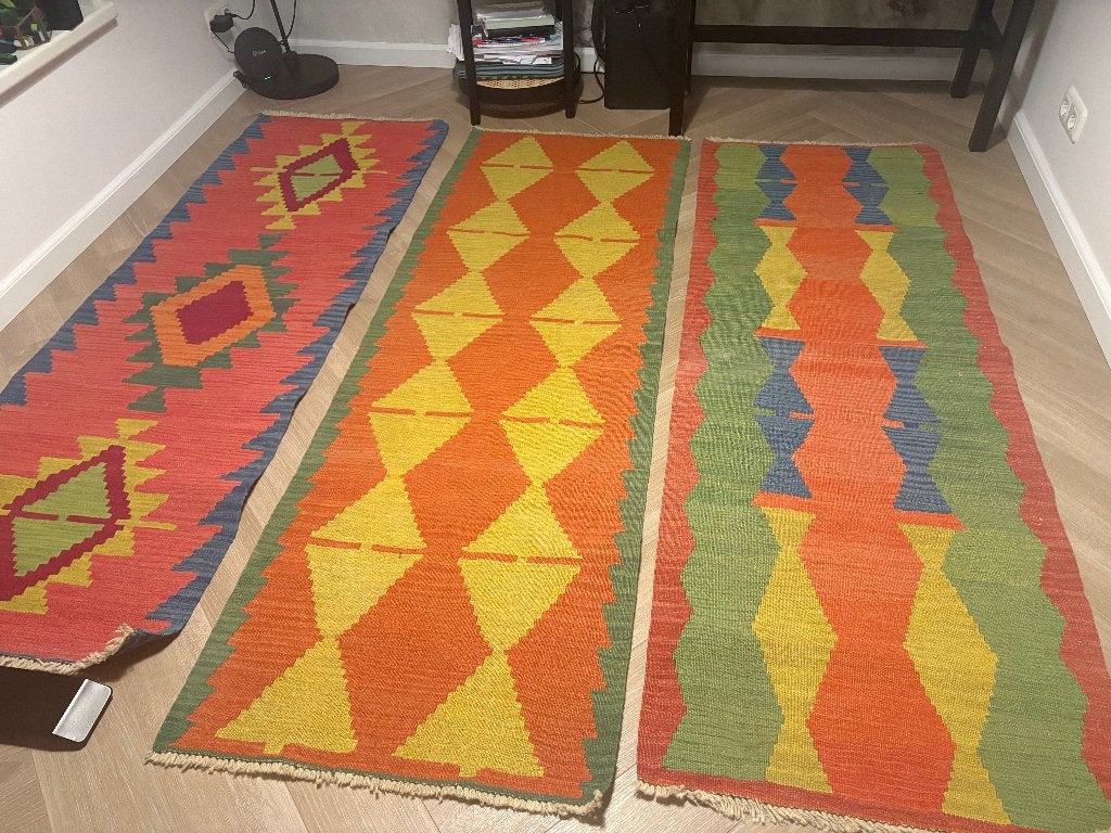 IKEA wollen vloerkleden – set van 3 of per stuk, Huis en Inrichting, Ophalen, Gebruikt, 200 cm of meer, 50 tot 100 cm