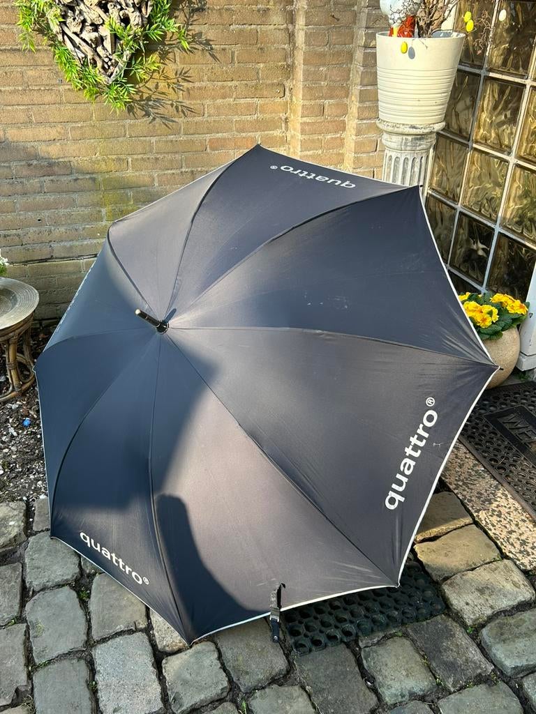 XXL paraplu Audi Quattro tekst, Ophalen, Gebruikt, Onbekend, Onbekend