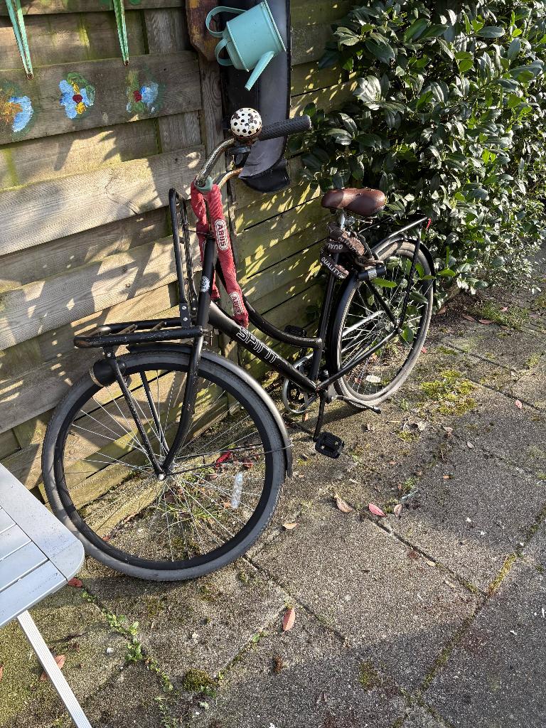 Omafiets Stationsfiets Spirit, gebruikt, Fietsen en Brommers, Fietsen | Dames | Damesfietsen, 53 tot 56 cm, Ophalen, Gebruikt
