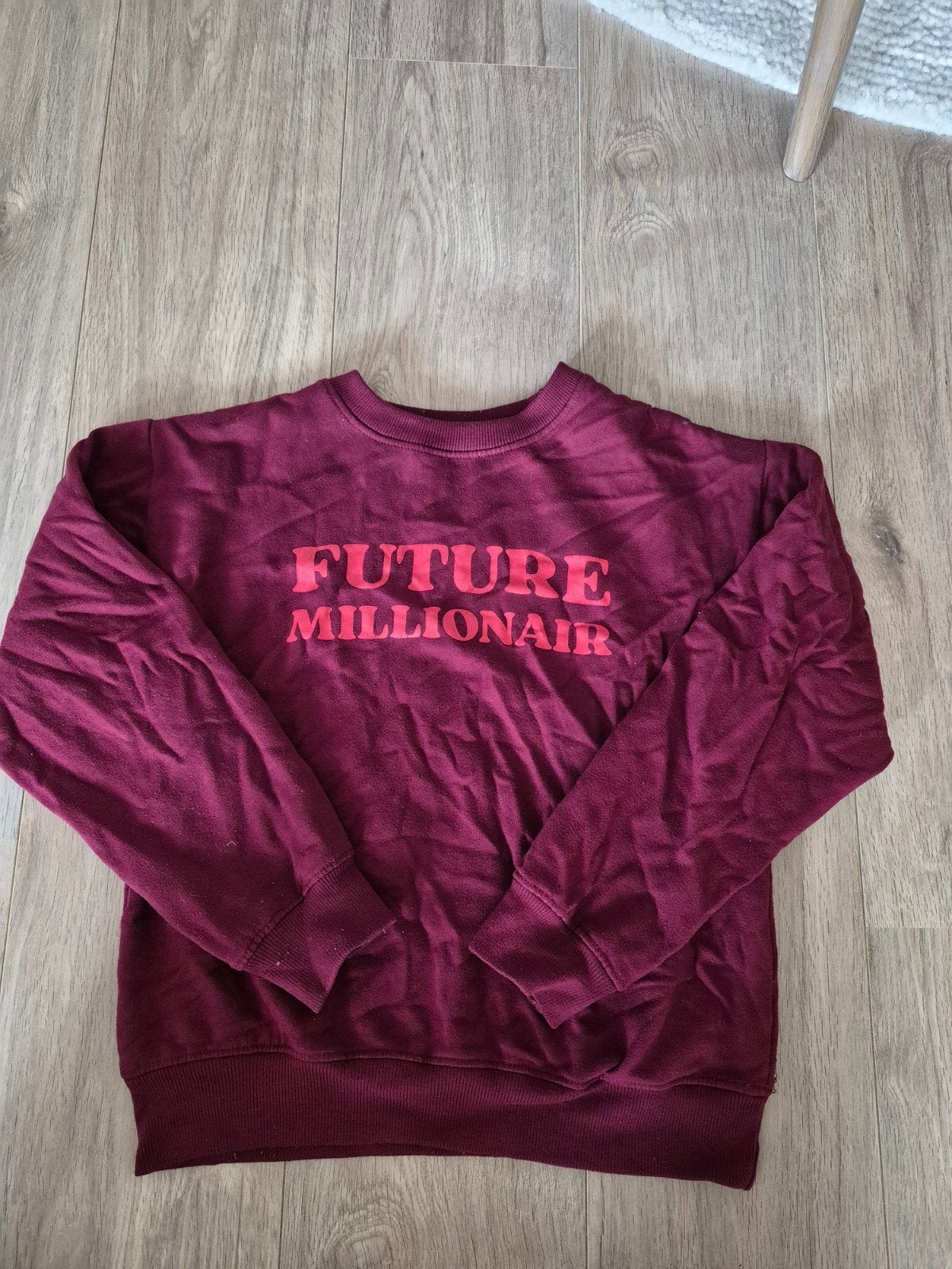 Zeeman trui maat 146/152 - Future Millionair, Ophalen, Zeeman, Gebruikt, Jongen of Meisje