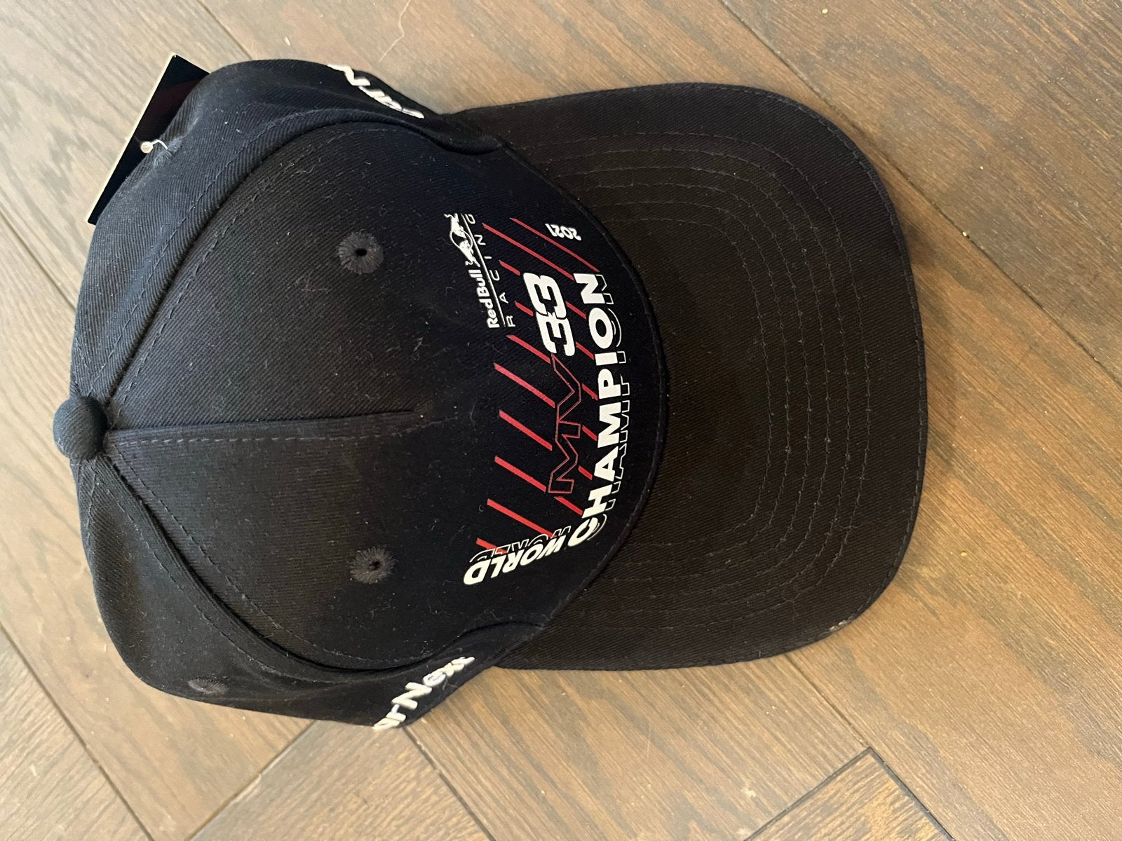 Red Bull Racing Max Verstappen F1 Wereldkampioen Pet 2021, Ophalen, Nieuw, One size fits all, Pet