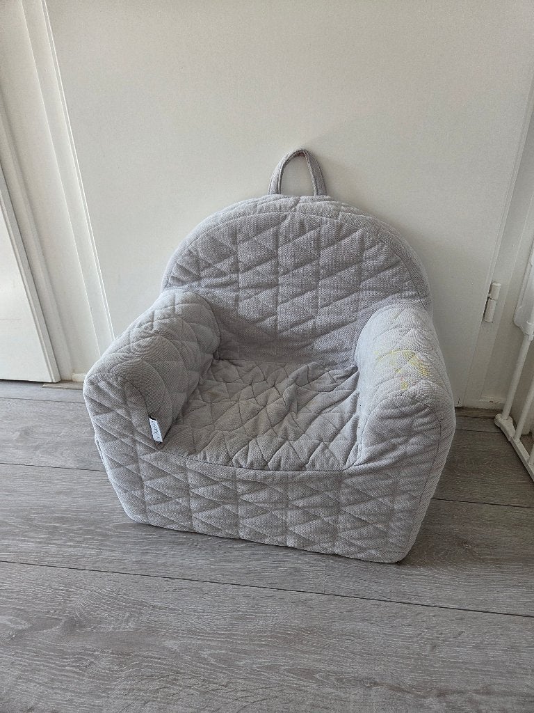 Grijs Kinderfauteuil, Ophalen, Gebruikt