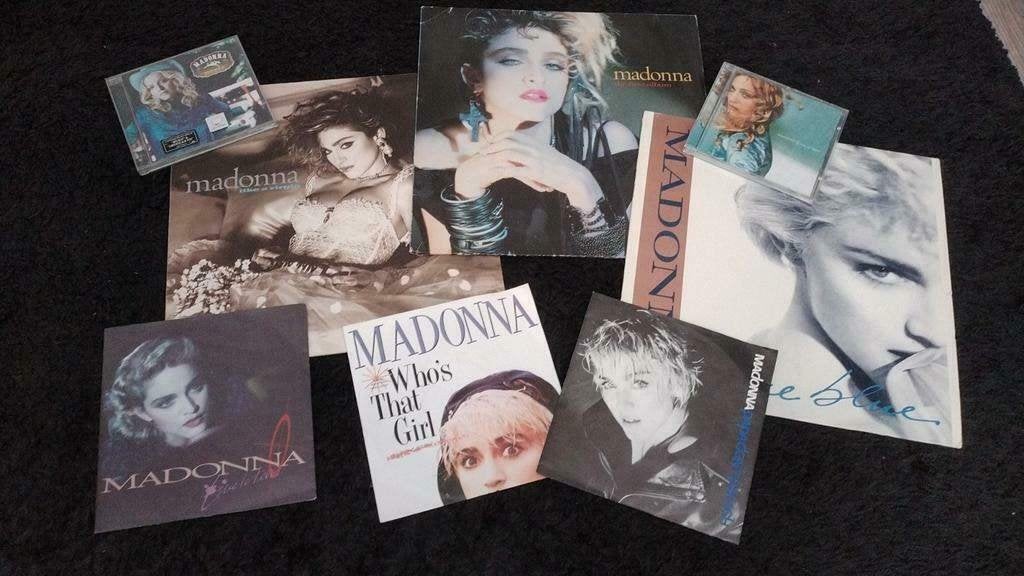Vinyl Madonna Lp's Maxi single, Singles, CD's, Ophalen, Gebruikt, LP