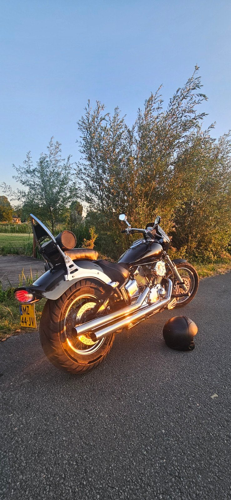 YAMAHA XVS 1100 DRAGSTAR CLUBSTYLE, 2 cilinders, Chopper, Gebruikt, Meer dan 35 kW