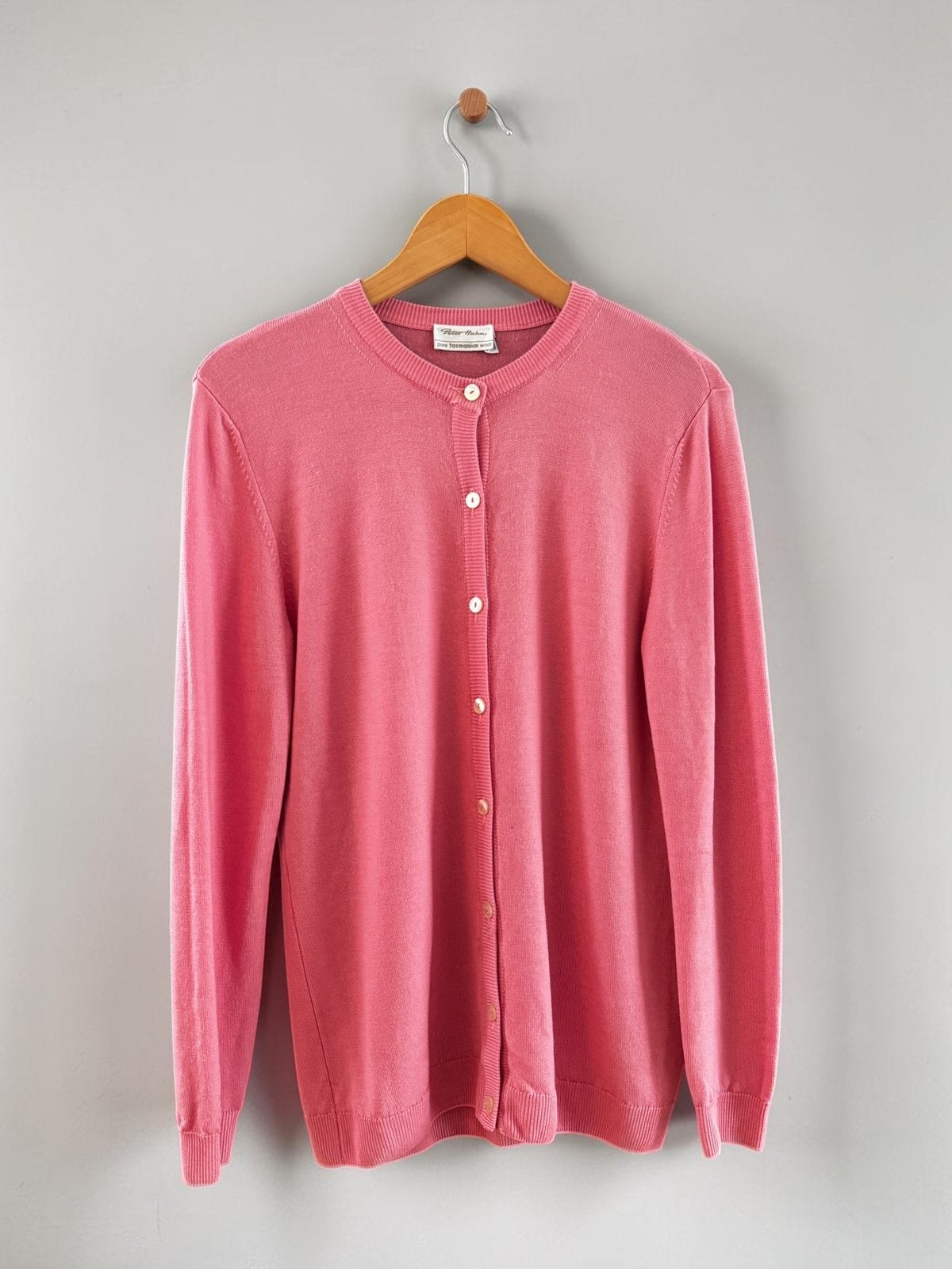 Peter Hahn tasmanian wool roze vest lichtroze 38 M medium, Ophalen of Verzenden, Zo goed als nieuw, Maat 38/40 (M), Roze
