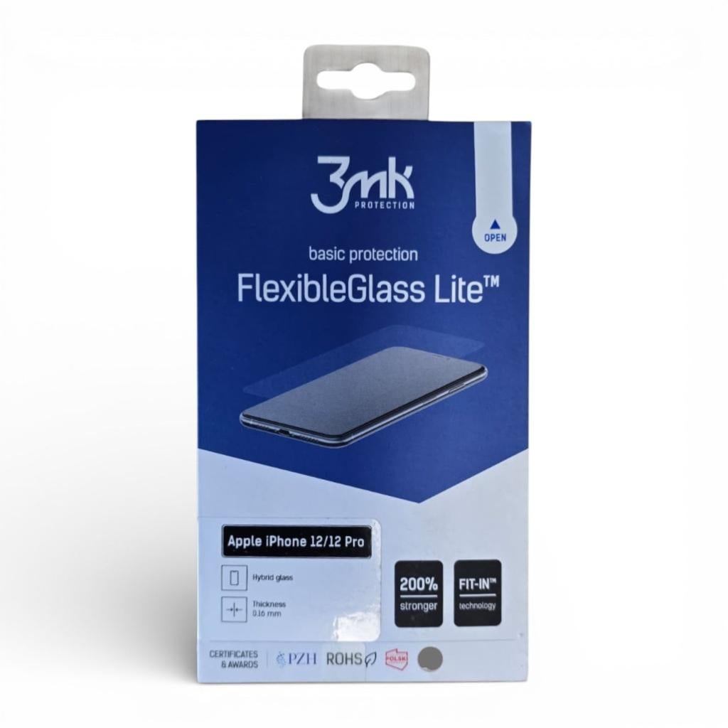 3MK FlexibleGlass Lite screenprotector iPhone 12 / 12 Pro, Telecommunicatie, Mobiele telefoons | Hoesjes en Frontjes | Apple iPhone