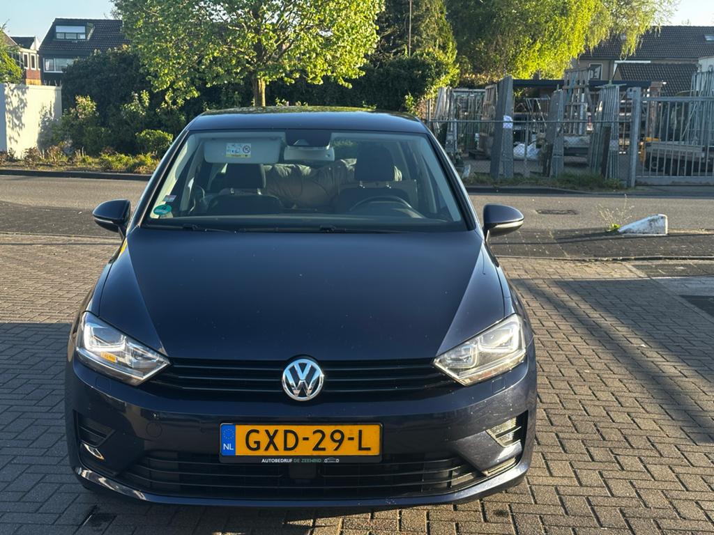 Volkswagen Golf Sportsvan 1.2 TSI 85PK BMT 2015 Blauw, Auto's, Voorwielaandrijving, Stof, Zwart, 4 cilinders