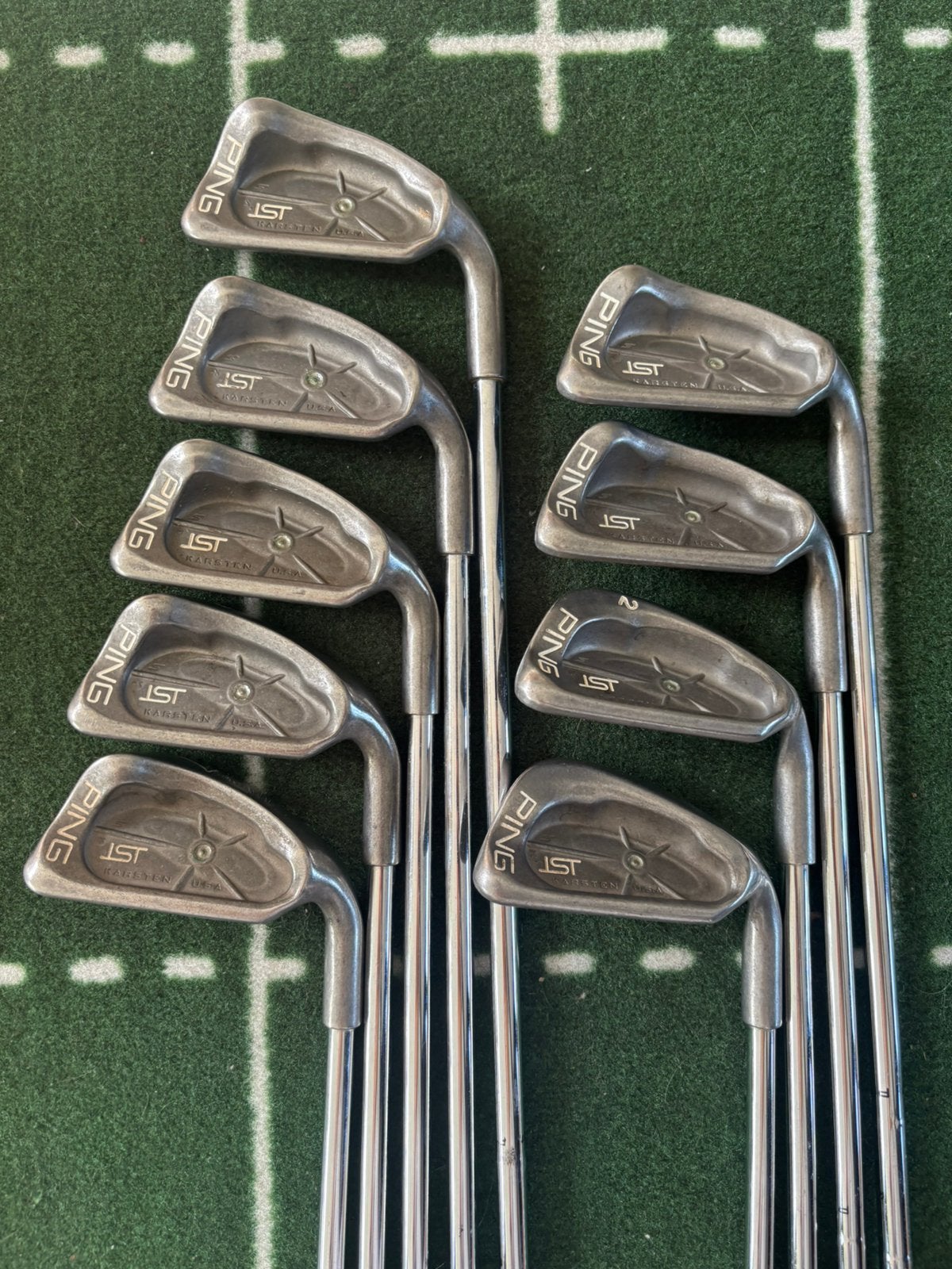 Ping IST Ijzerset | 3/SW | Green Dot | Stiff Flex | +1 Inch, Sport en Fitness, Golf, Ping, Set, Zo goed als nieuw, Ping