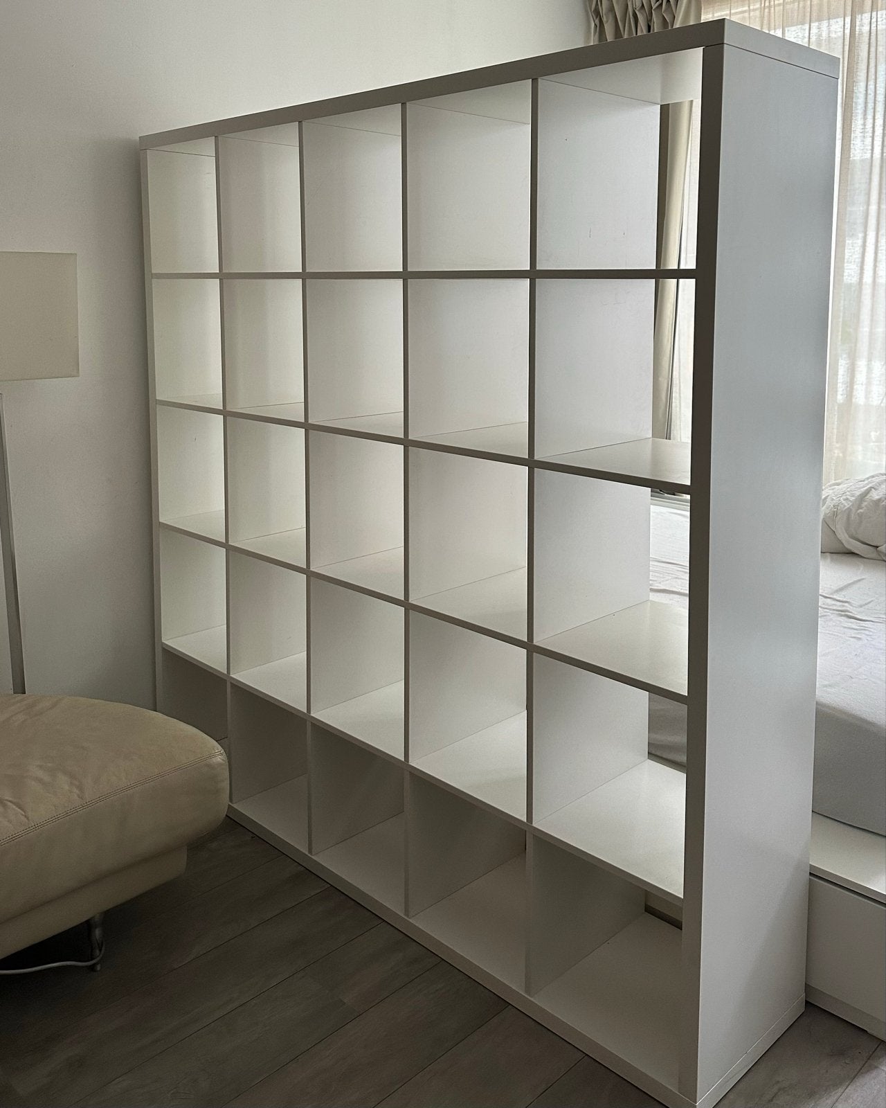 Ikea Kallax 5x5 kast wit, Ophalen, Gebruikt