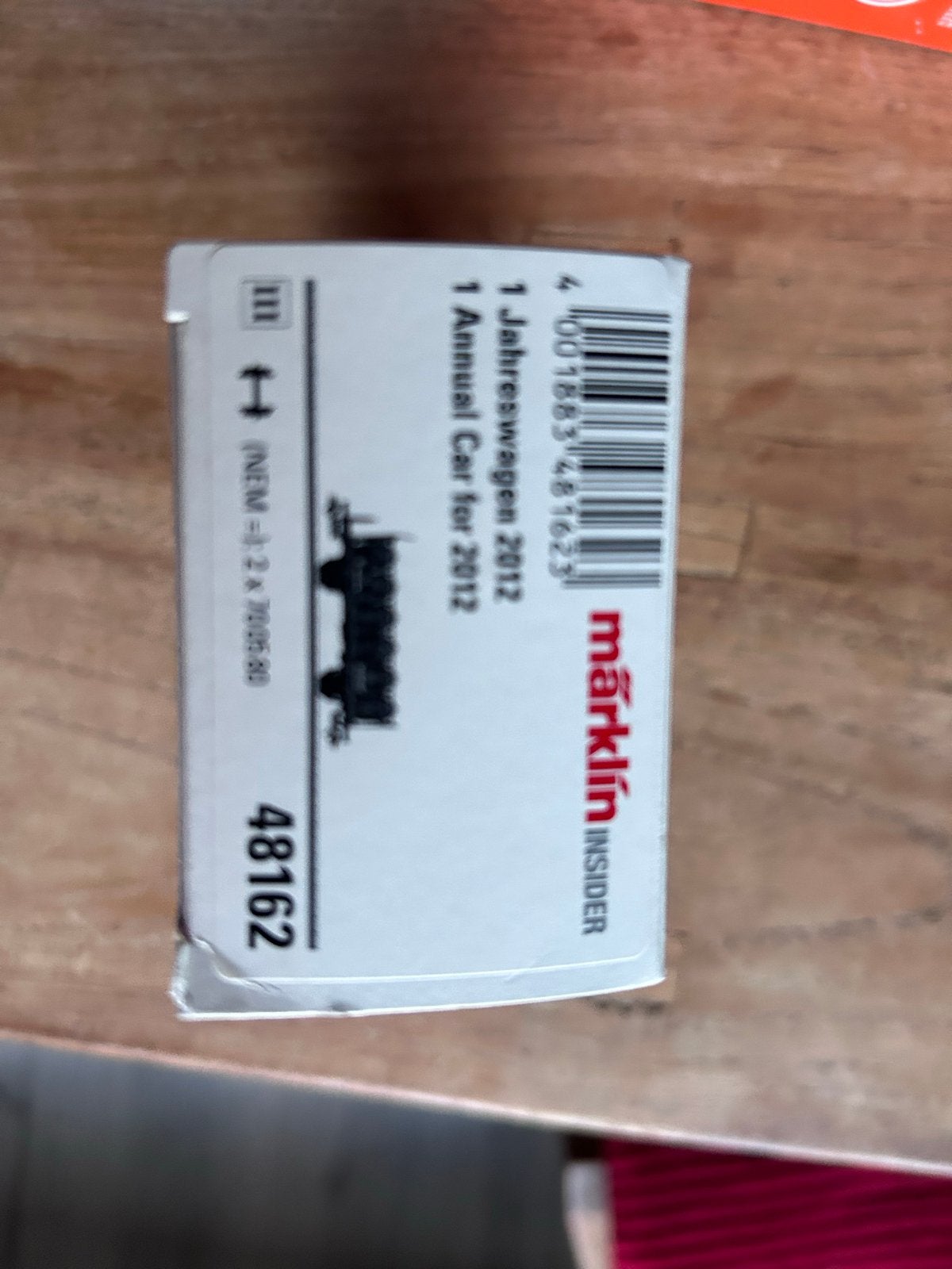 Märklin 48162 Insider Jaarwagon 2012 Degussa H0, Ophalen, Nieuw, Wagon, Märklin