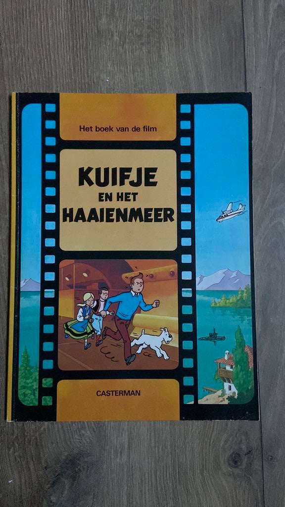 Stripboek Kuifje en het Haaienmeer, Boeken, Stripboeken, Eén stripboek, Ophalen of Verzenden, Gelezen