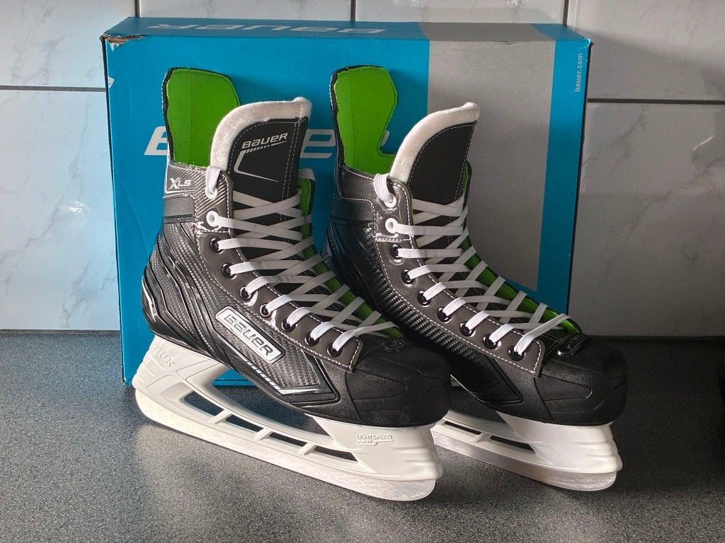 BAUER XLS IJshockey Schaatsen Maat 8 (EU 43) ALS NIEUW, Sport en Fitness, Schaatsen, Bauer, Ophalen of Verzenden, Zo goed als nieuw