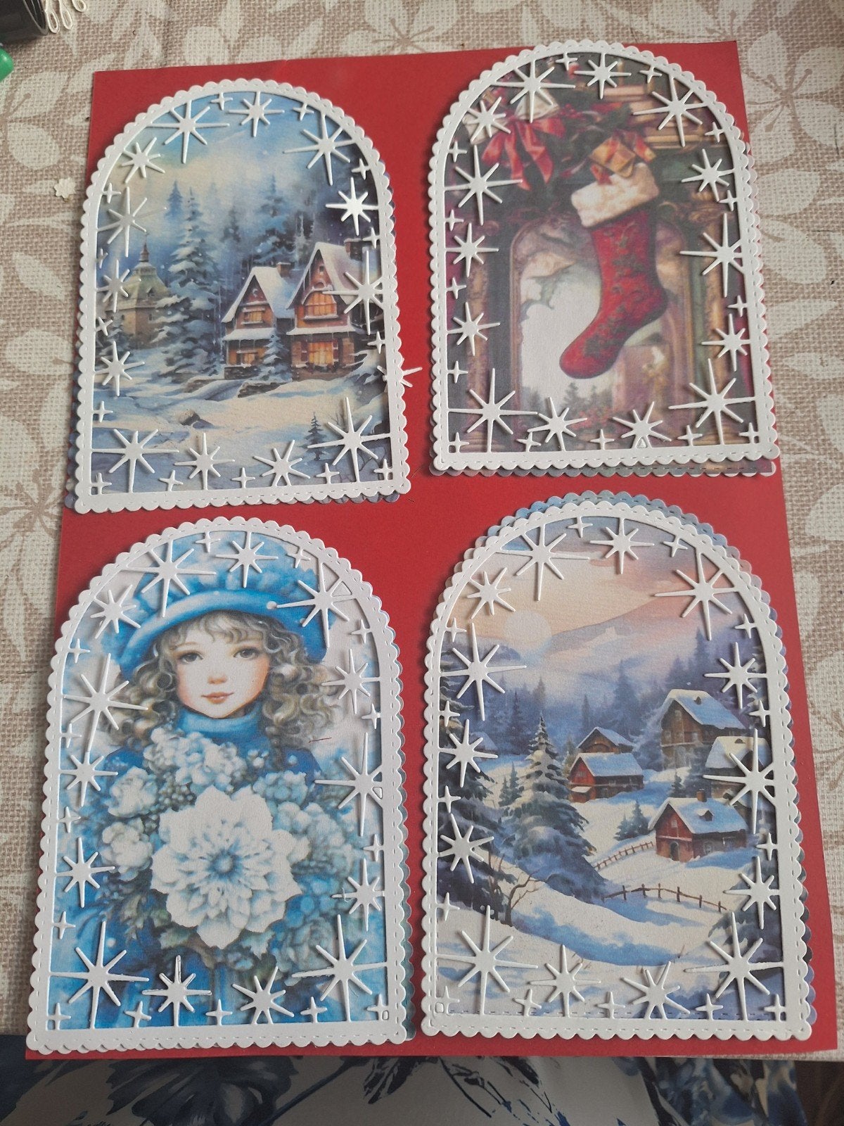 Opleg stansjes kerst, Hobby en Vrije tijd, Ophalen of Verzenden, Nieuw, Kerst, Pons of Mal