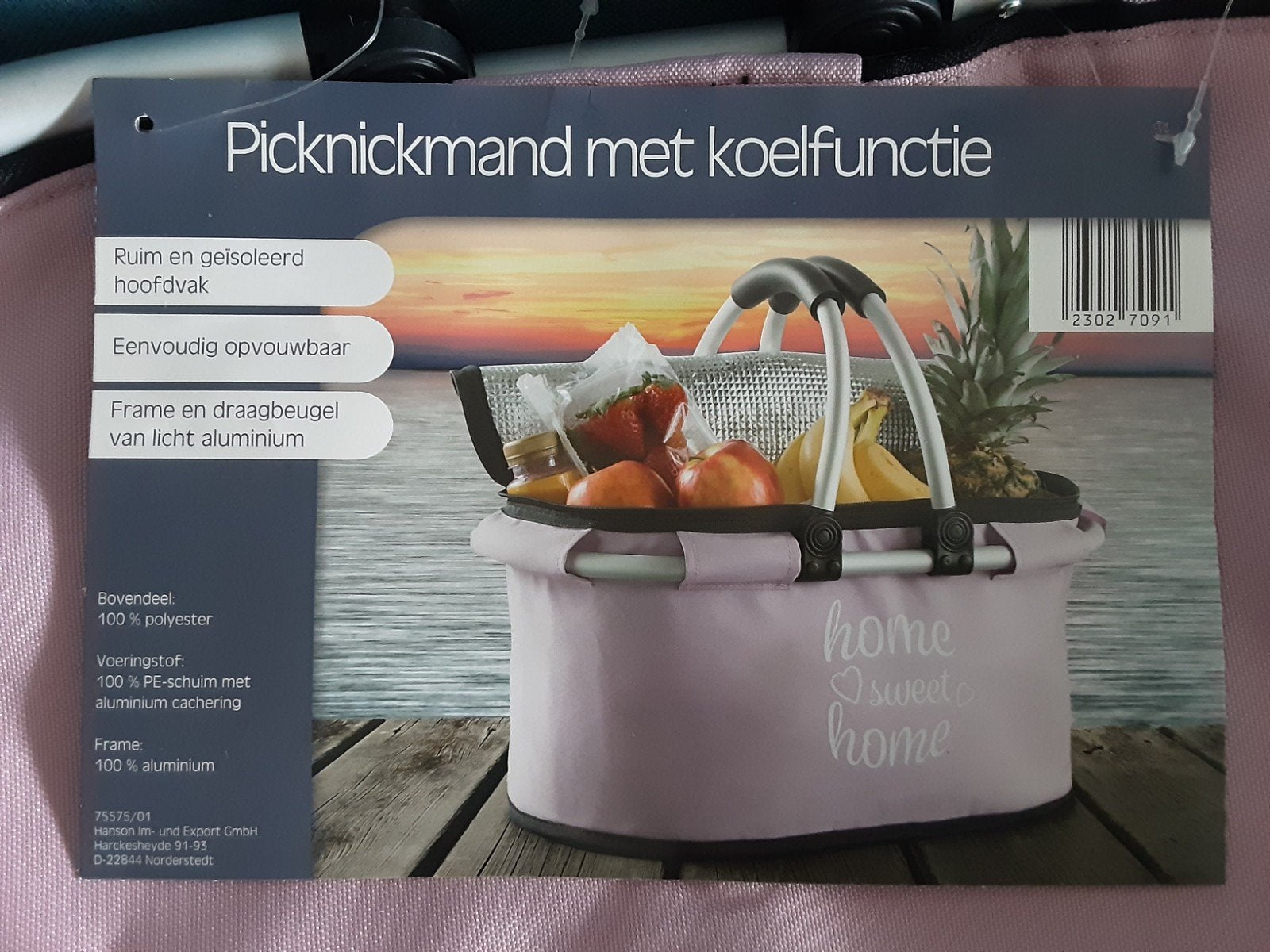 Picknickmand en koeltas, Ophalen of Verzenden, Nieuw