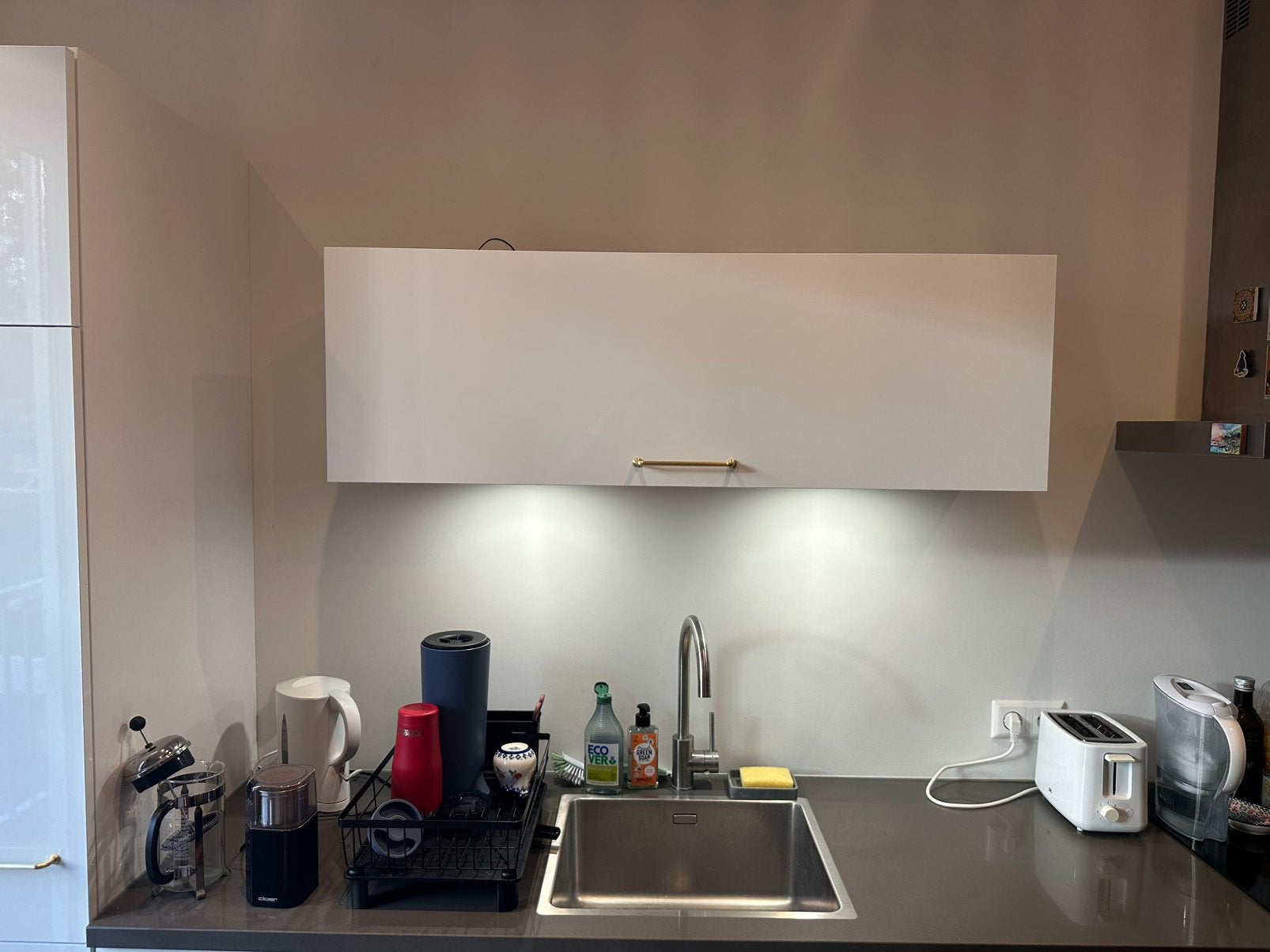 Keuken Bovenkast | kitchen cabinet, Ophalen, Gebruikt, Wit, Overige typen