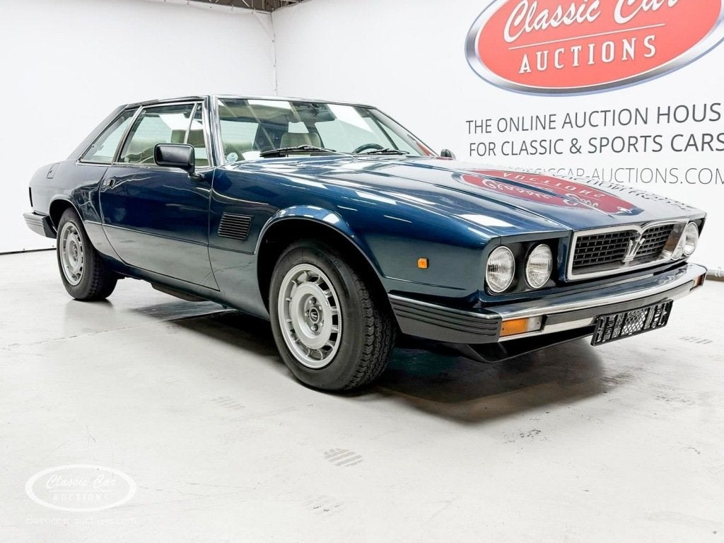 Maserati OVERIGE KYALAMI   - ONLINE AUCTION, Auto's, Maserati, Blauw, Bedrijf, Handgeschakeld