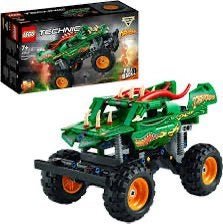 LEGO Technic 42149: Monster Jam Dragon, Lego, Ophalen of Verzenden, Zo goed als nieuw, Complete set