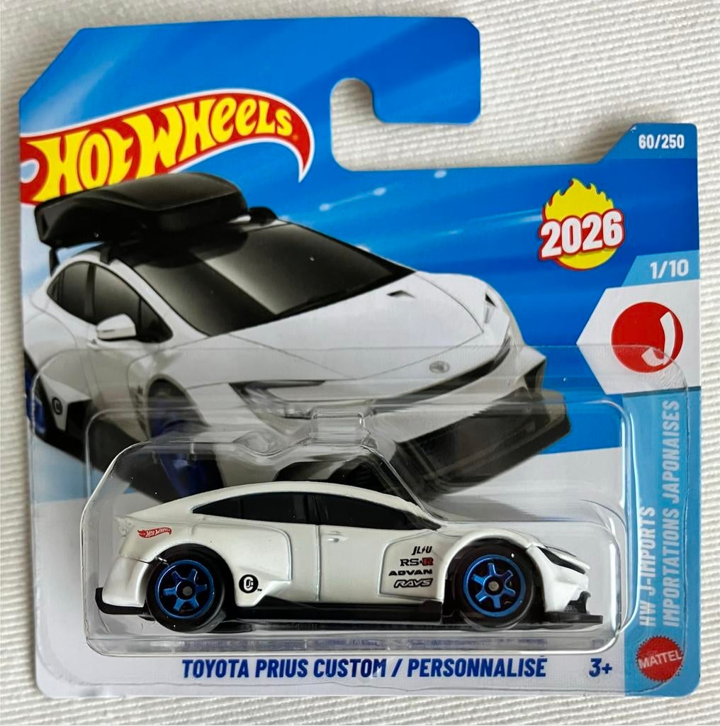 Hot Wheels Toyota Prius Custom Hotwheels, Ophalen of Verzenden, Nieuw, Auto