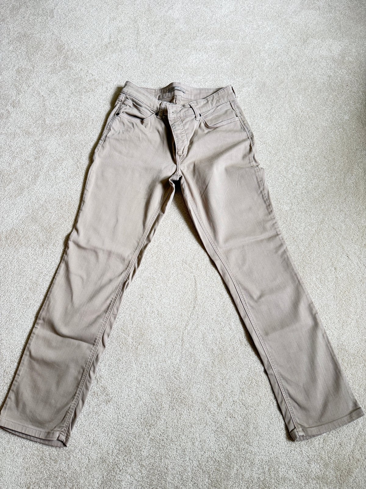 MAC Jeans Melanie - maat 40/30, Maat 38/40 (M), Beige, Ophalen of Verzenden, Zo goed als nieuw