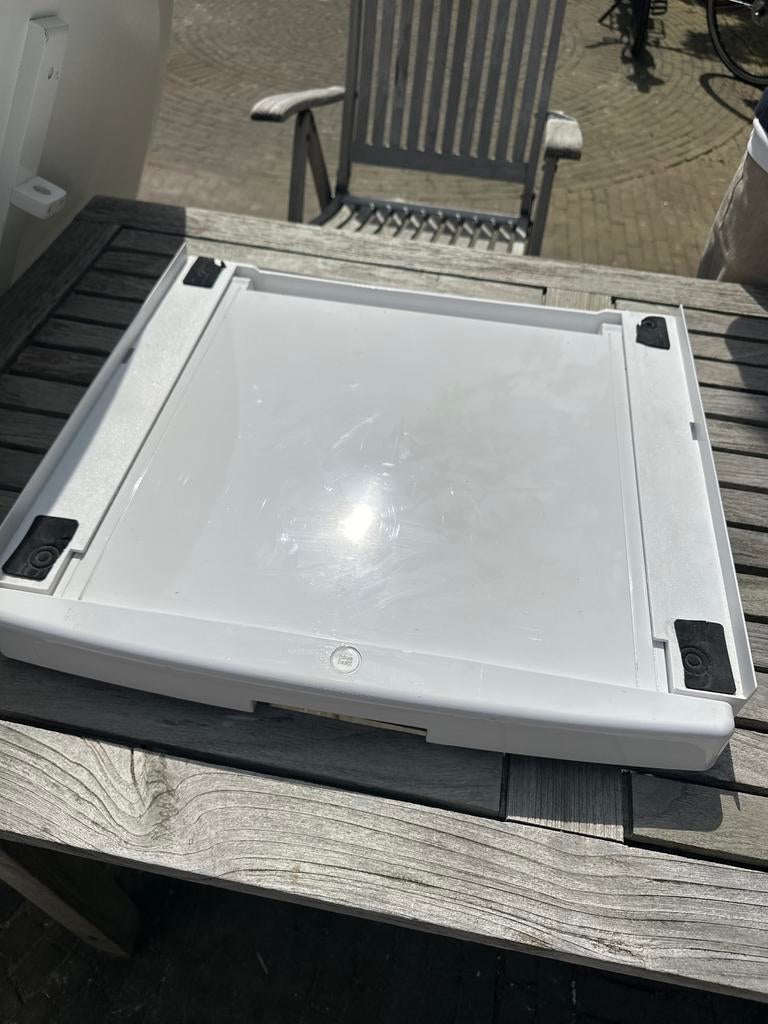 Uitschuifbaar plateau voor wasmachine/droger, Witgoed en Apparatuur, Onderdelen en Toebehoren, Ophalen, Zo goed als nieuw