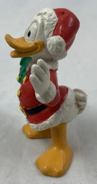 Bullyland Disney Donald Duck Kerstman Vintage Figuur 1984, Coolsingel 104, 3011 AG Rotterdam, Netherlands, Verzenden, Zo goed als nieuw