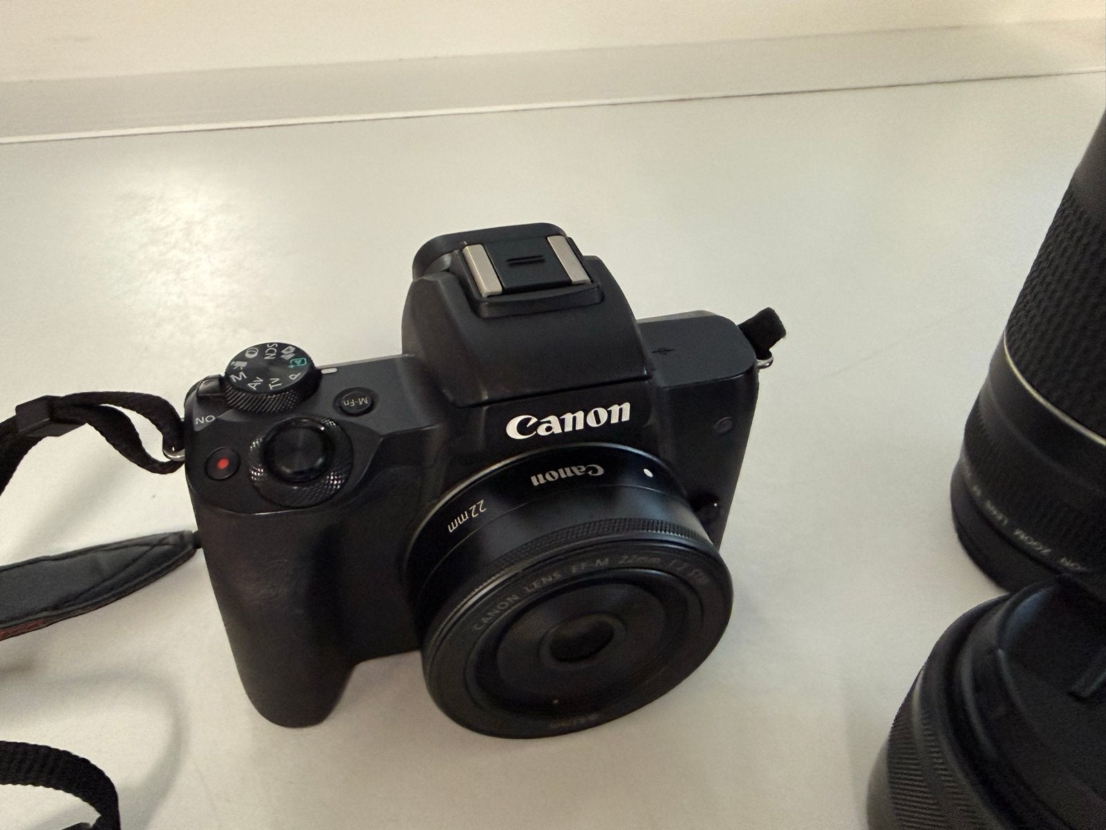 Canon EOS M50 + 3 Lenzen + Accu + Oplader Complete Cameraset, Bd, Sh, Bd, Canon