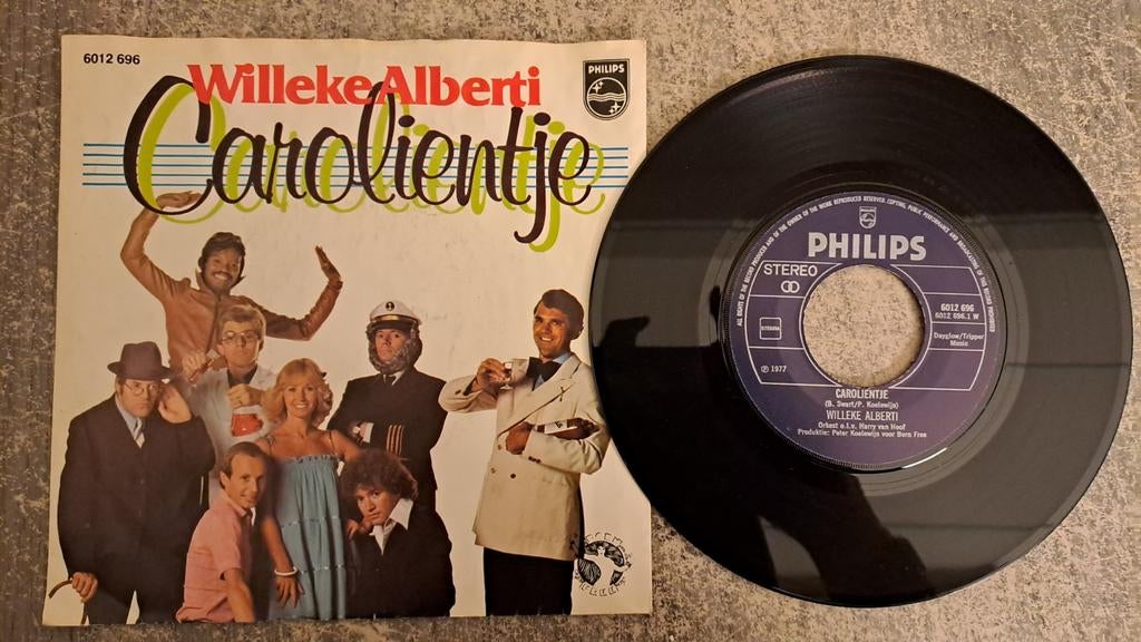 Willeke Alberti  - carolientje, Gebruikt, 7 inch, Single, Nederlandstalig