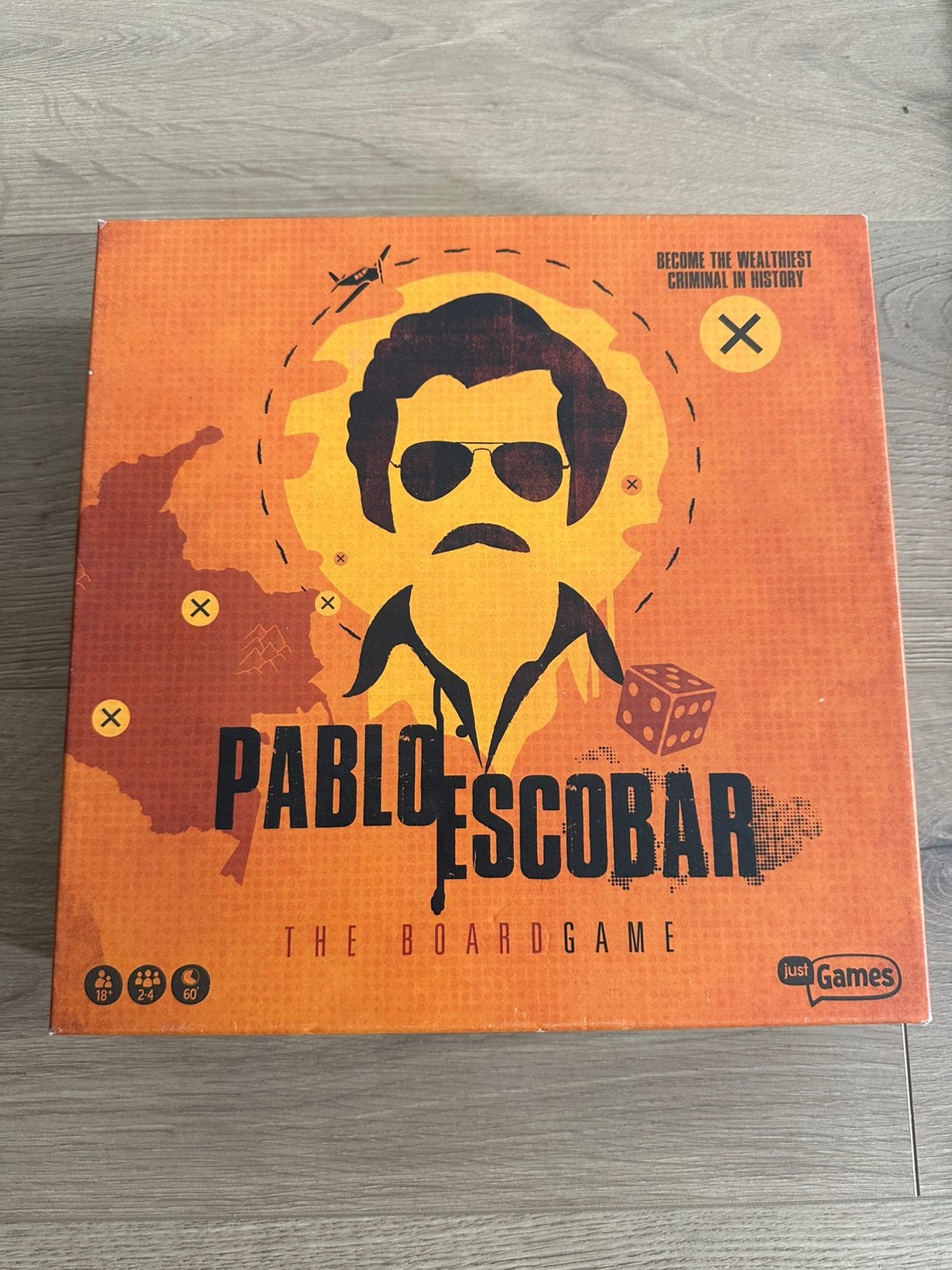 Pablo escobar spel, Ophalen, Zo goed als nieuw
