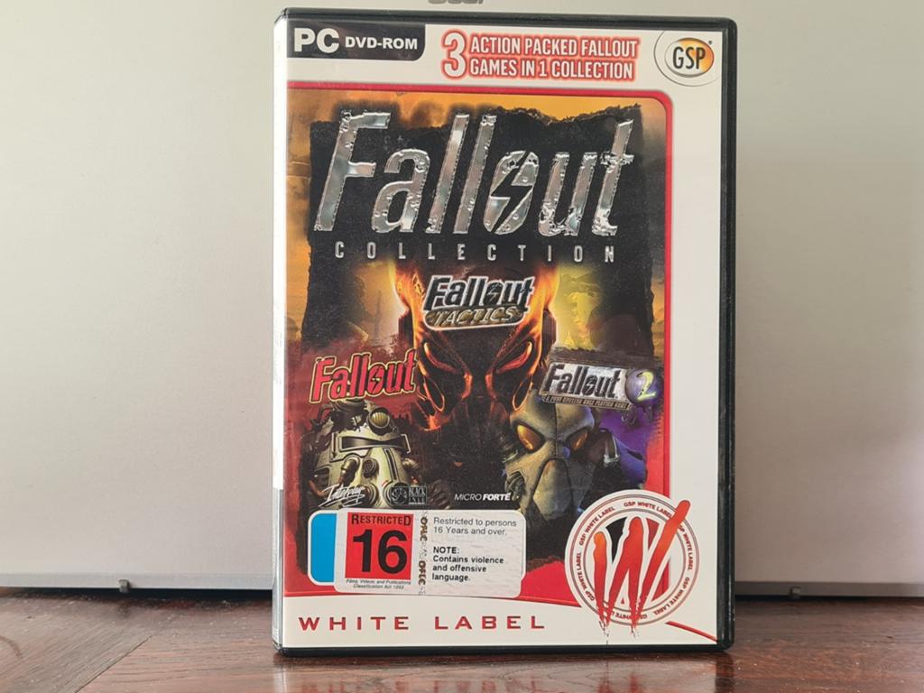 Fallout Collection PC DVD-ROM - 3 games in 1, Spelcomputers en Games, Games | Pc, Gebruikt, Role Playing Game (Rpg), 1 speler