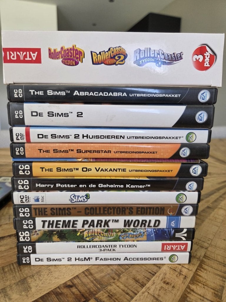 Verschillende PC games, Spelcomputers en Games, Games | Pc, 1 speler, Ophalen of Verzenden, Gebruikt, Vanaf 3 jaar
