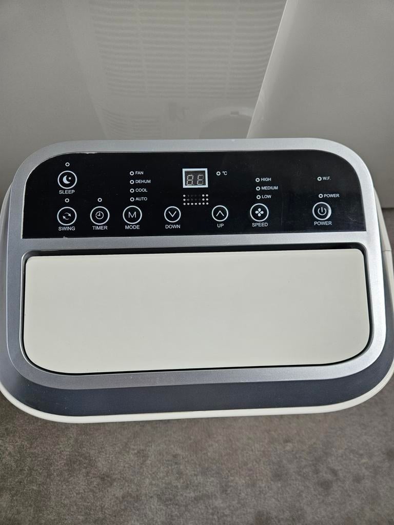 Bodin Mobiele Airco, Witgoed en Apparatuur, Airco's, Zo goed als nieuw, Mobiele airco, Minder dan 60 m³, 3 snelheden of meer, Koelen en Ontvochtigen