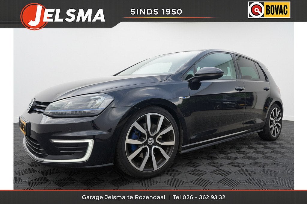 Volkswagen Golf GTE aut., Vol opties | Keurige auto!, Gebruikt, 4 cilinders, Zwart, 1499 kg