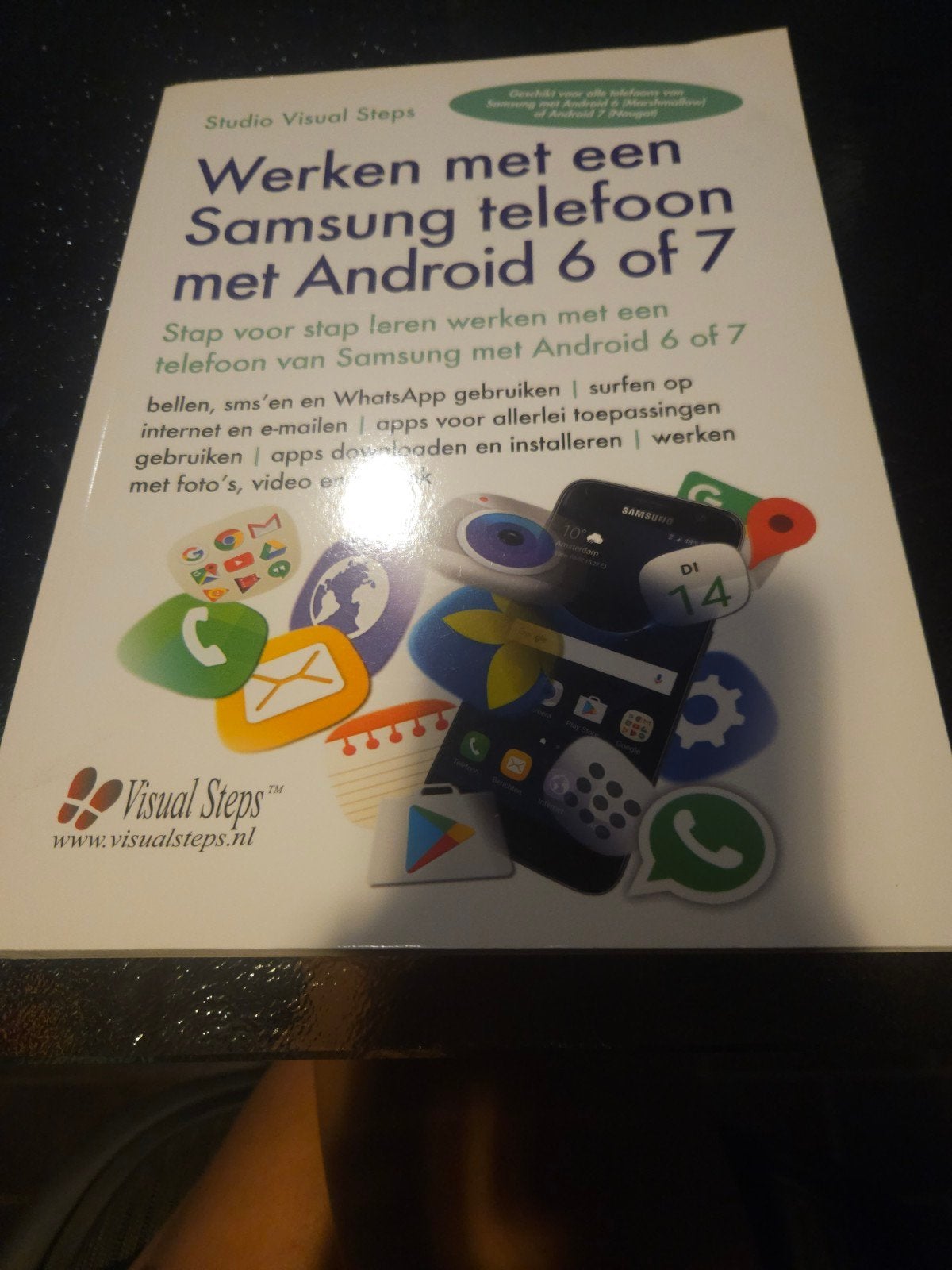 Werken met een Samsung telefoon met Android 6 of 7, Boeken, Informatica en Computer, Ophalen of Verzenden, Zo goed als nieuw, Besturingssystemen