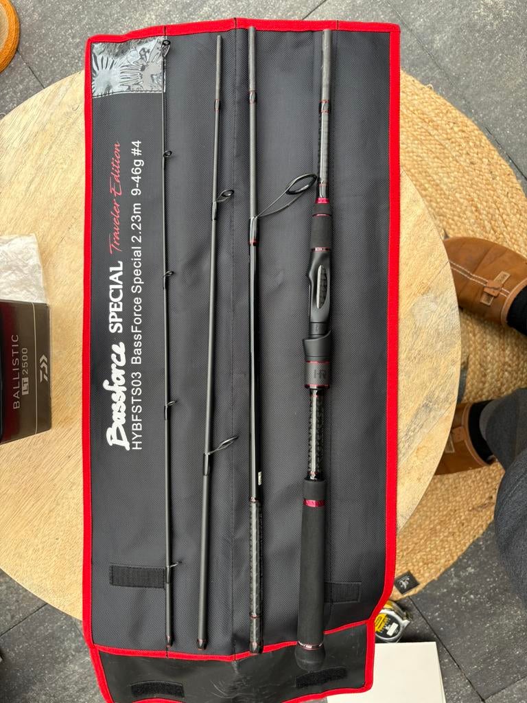 Hearty Rise Hengel en Daiwa molen, Watersport en Boten, Ophalen of Verzenden, Zo goed als nieuw, Molen