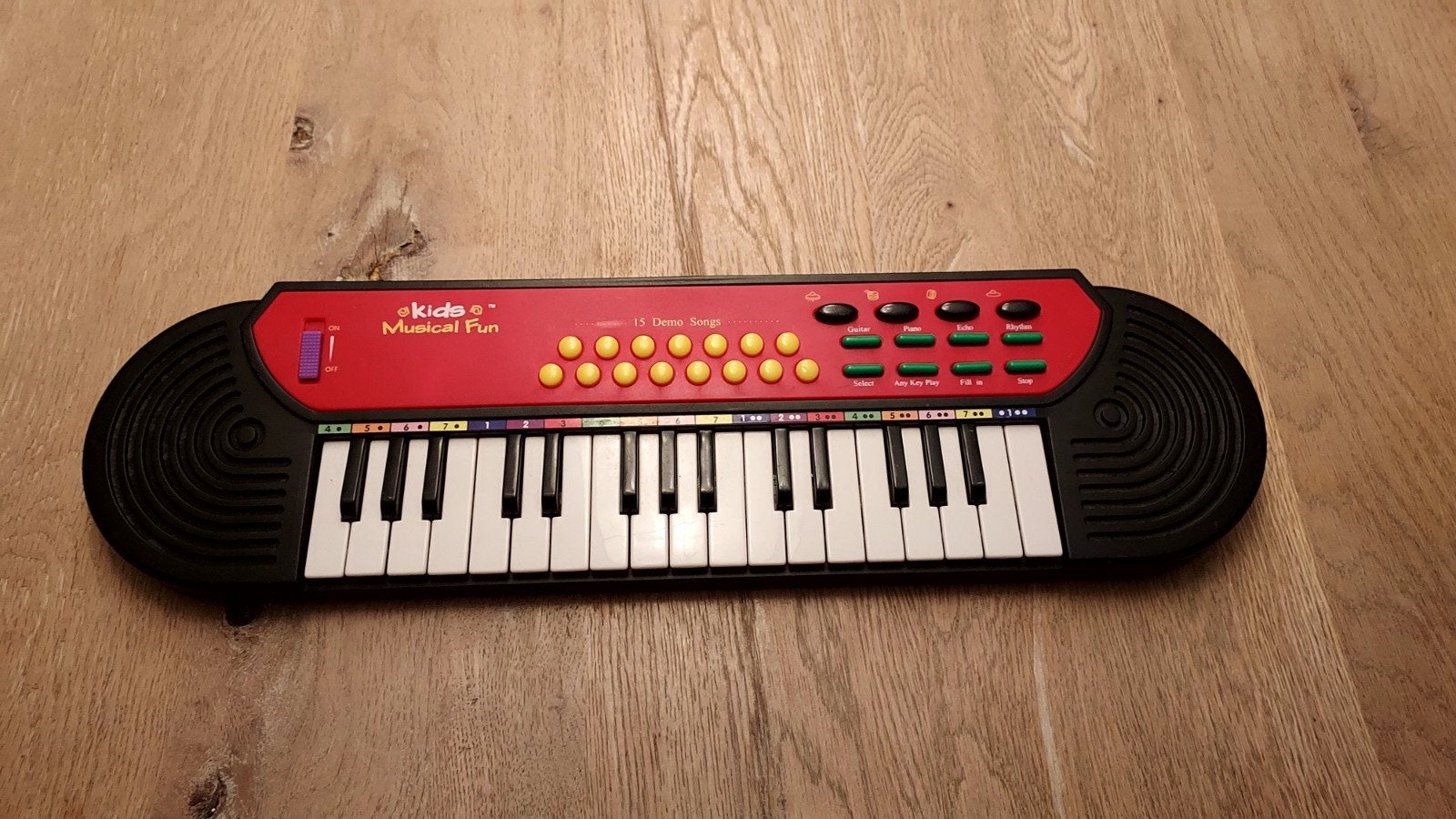 Kinderpiano - Musical Fun - Werkt op batterijen, Muziek en Instrumenten, Ophalen of Verzenden, Gebruikt, Overige aantallen, Overige merken