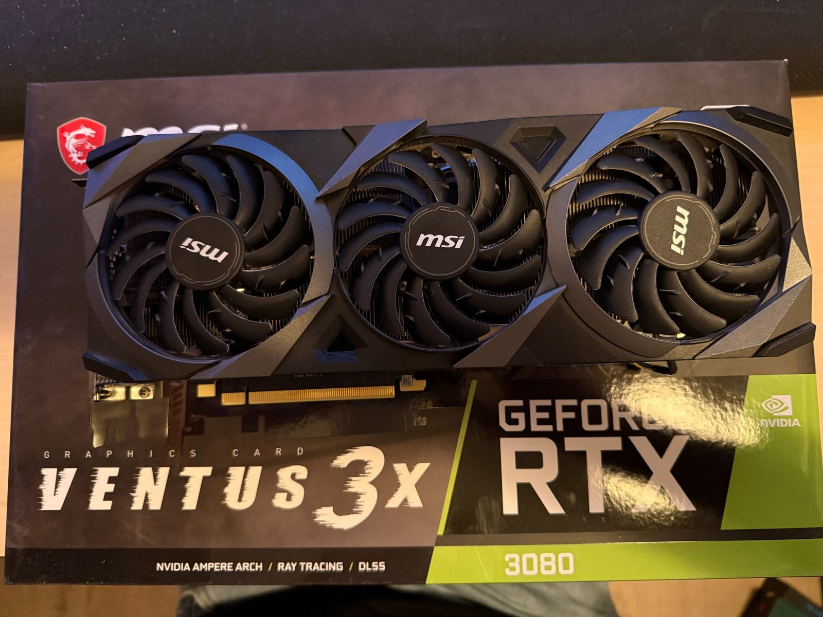 MSI GeForce RTX 3080 Ventus 3X - Zo goed als nieuw, HDMI, GDDR6, PCI-Express 4, Ophalen of Verzenden