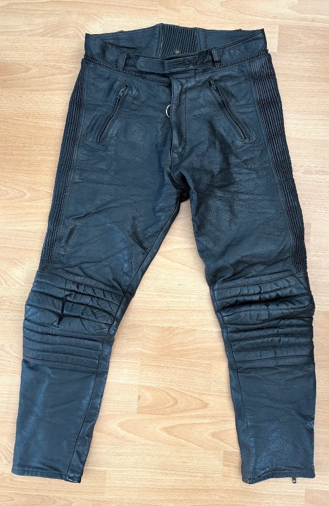 leren motorbroek maat 52, Motoren, Kleding | Motorkleding, Overige merken, Broek | leer, Heren, Ophalen of Verzenden