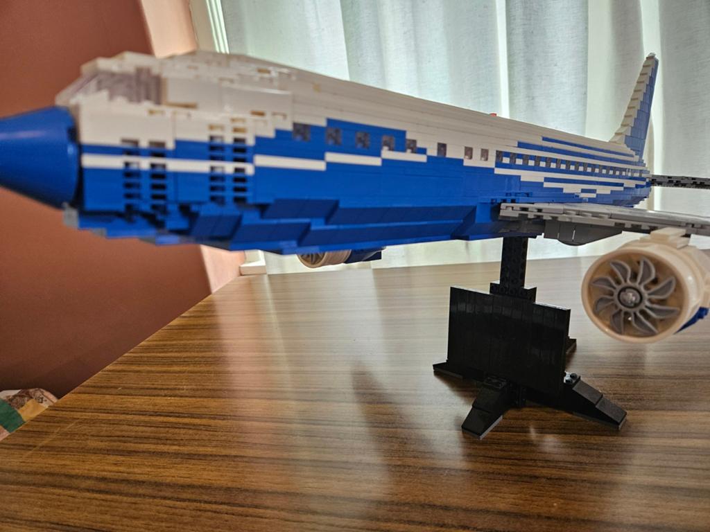 Lego Bouwpakket Vliegtuig 787 Dreamliner - Lego-compatibel, Ophalen of Verzenden, Gebruikt, Overige merken