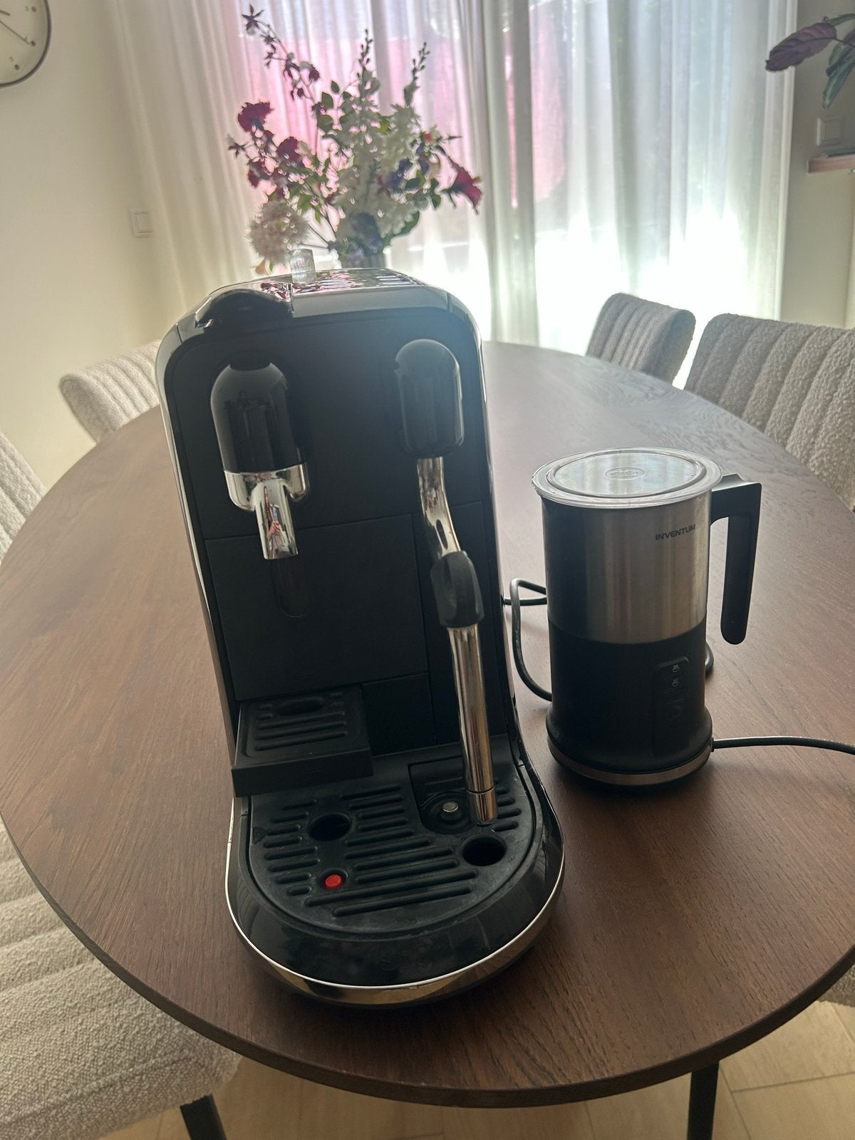 Nespresso Creatista Uno met Inventum melkopschuimer, Ophalen, Gebruikt, Espresso apparaat, 1 kopje