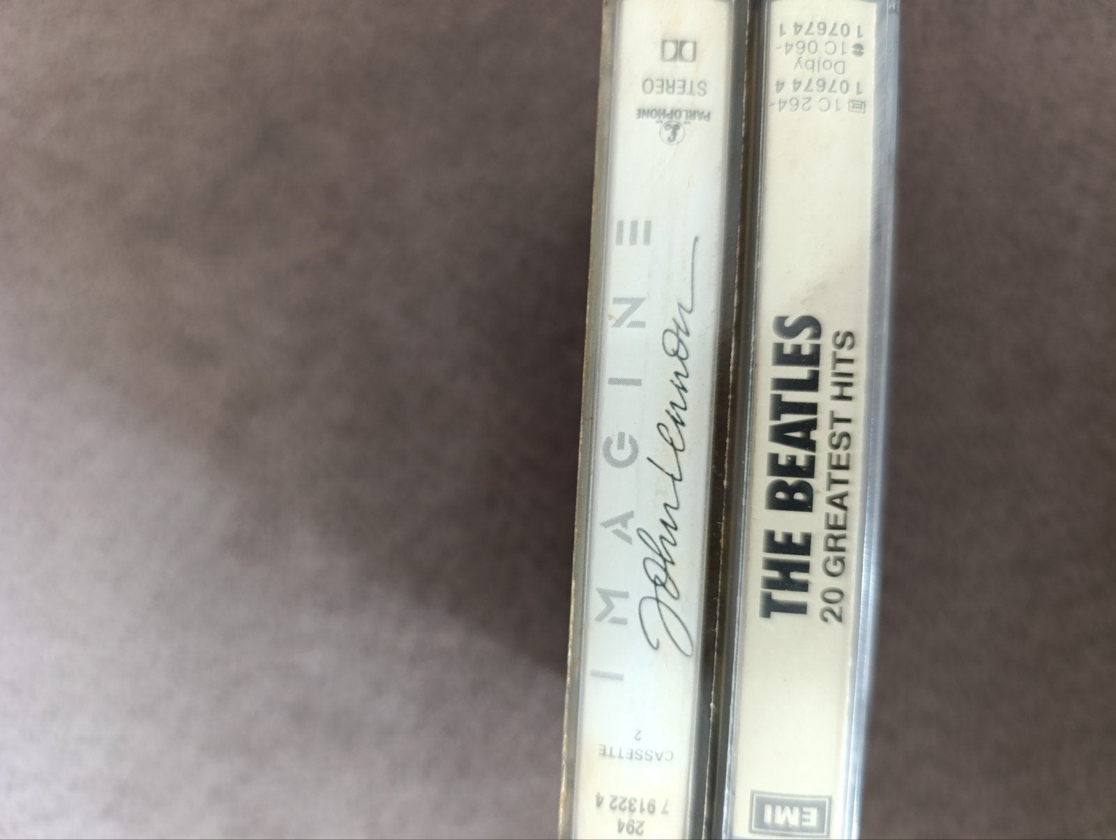 Cassette:The Beatles - 20 Greatest Hits &John Lennon, Gebruikt, 2 t/m 25 bandjes, Ophalen of Verzenden, Voorbespeeld