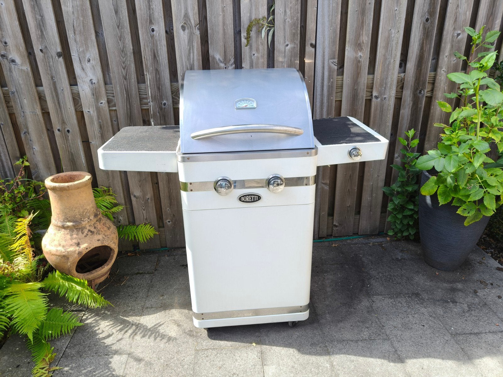 Boretti gasbbq, Ophalen, Gebruikt, Boretti