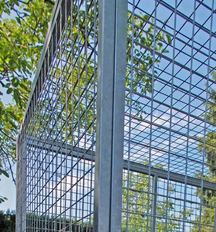 Losse kippenren zelfbouw gegalvaniseerde panelen, Ophalen of Verzenden, Nieuw, Kippenhok of Kippenren