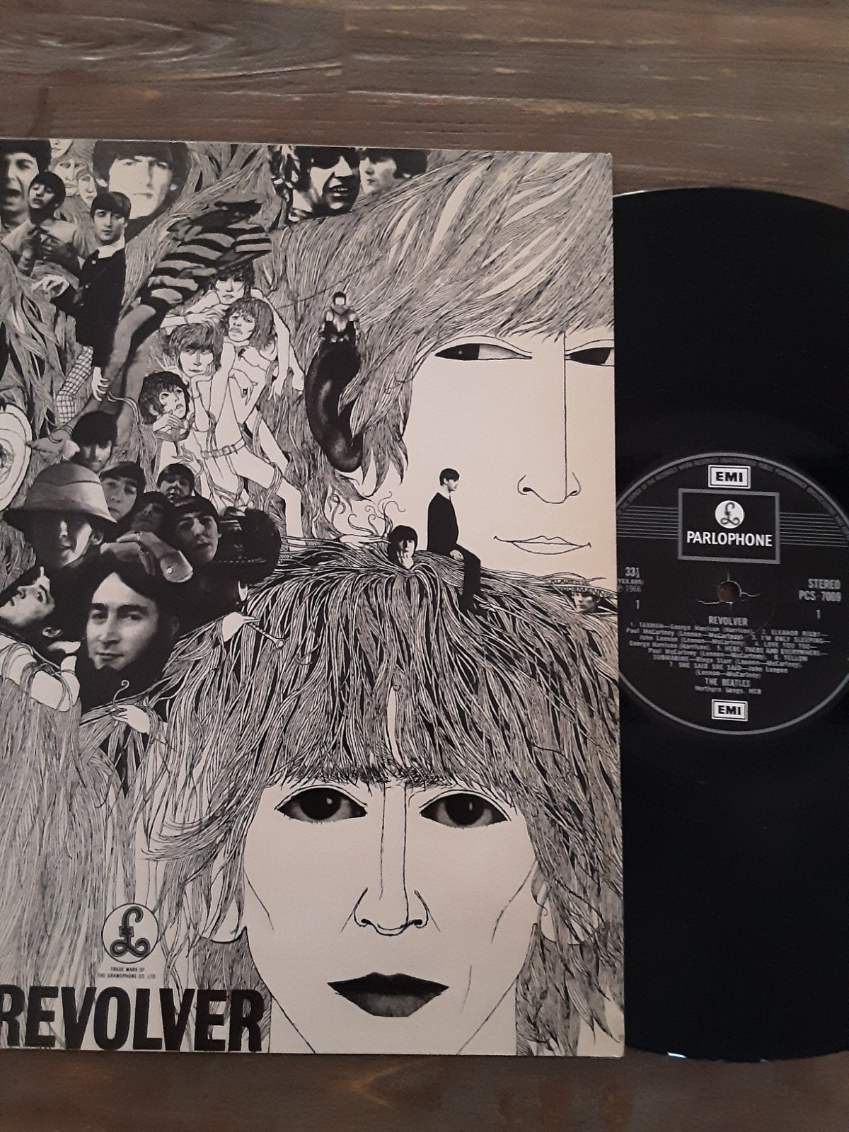 Beatles Revolver lp .UK., Ophalen of Verzenden, LP