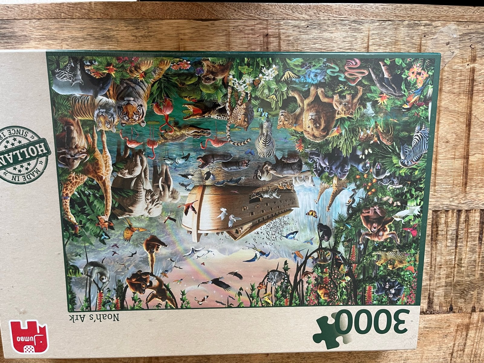 Jumbo Legpuzzel Noah's Ark 3000 stukjes, Ophalen, Meer dan 1500 stukjes, Nieuw, Legpuzzel