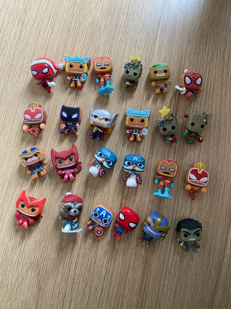 Marvel Funko Pop Mini's, Ophalen of Verzenden, Zo goed als nieuw