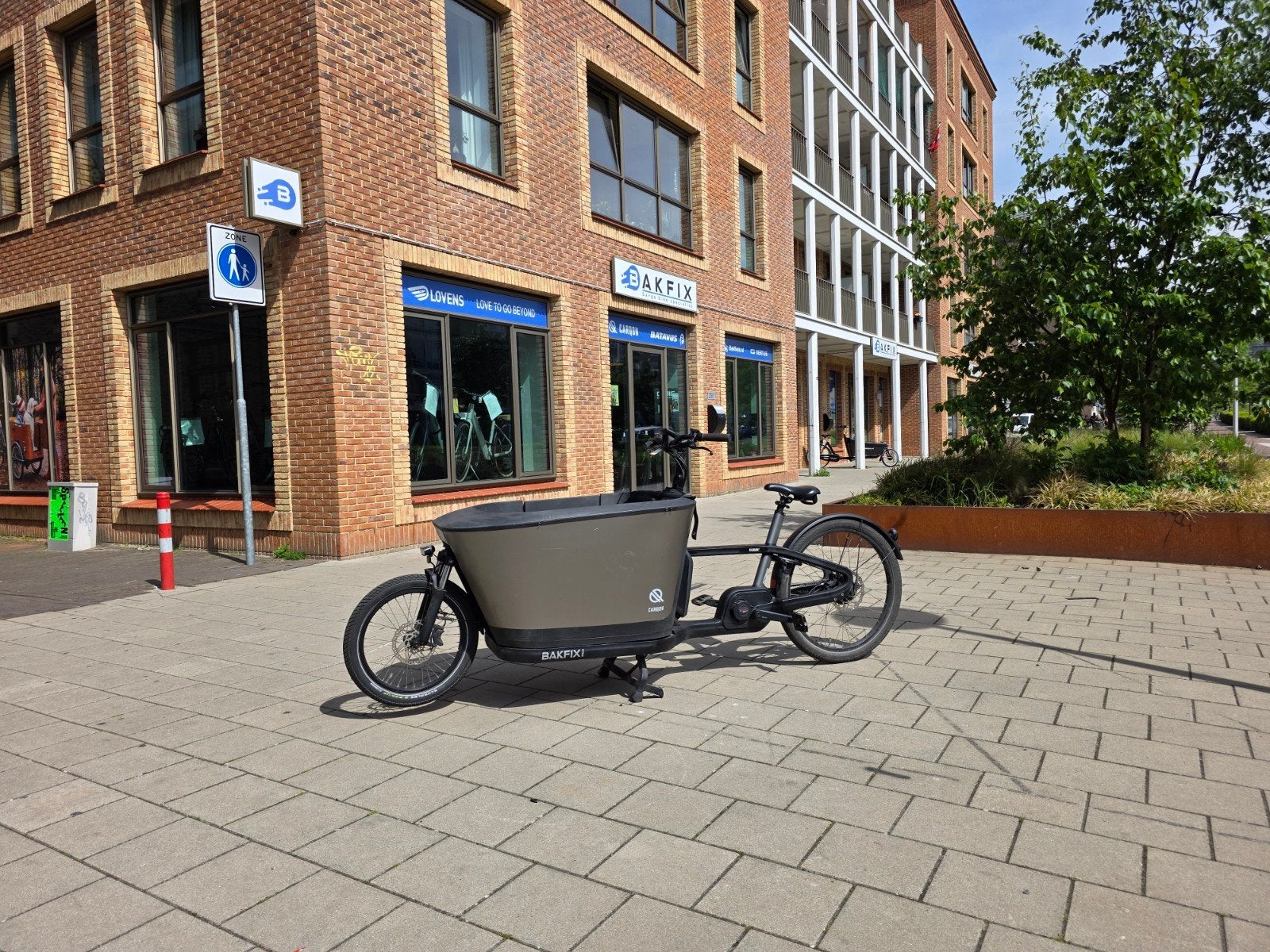 Prachtige Carqon hondenbakfiets - Ideaal voor huisdieren!, Fietsen en Brommers, Fietsen | Bakfietsen, Huif, Ophalen of Verzenden