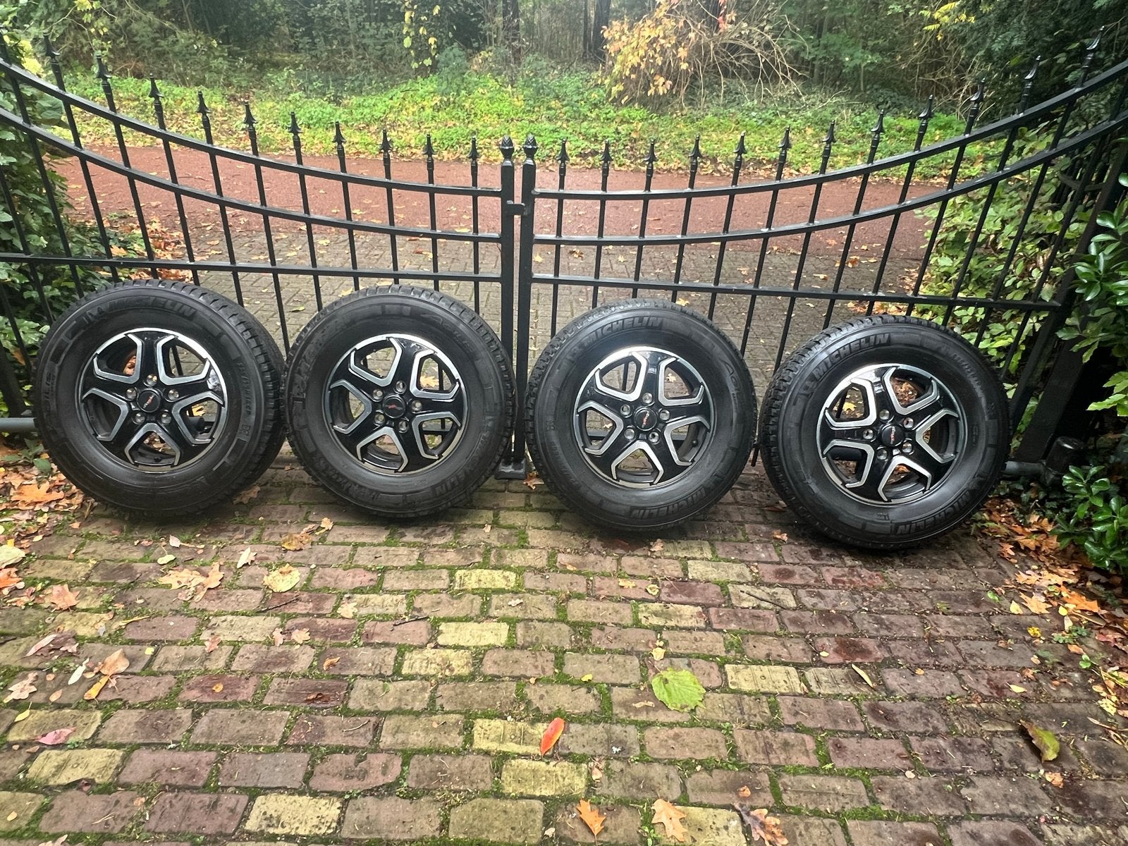 Set banden velgen Fiat Ducato Camper, Auto-onderdelen, 16 inch, Banden en Velgen, Ophalen of Verzenden, All Season