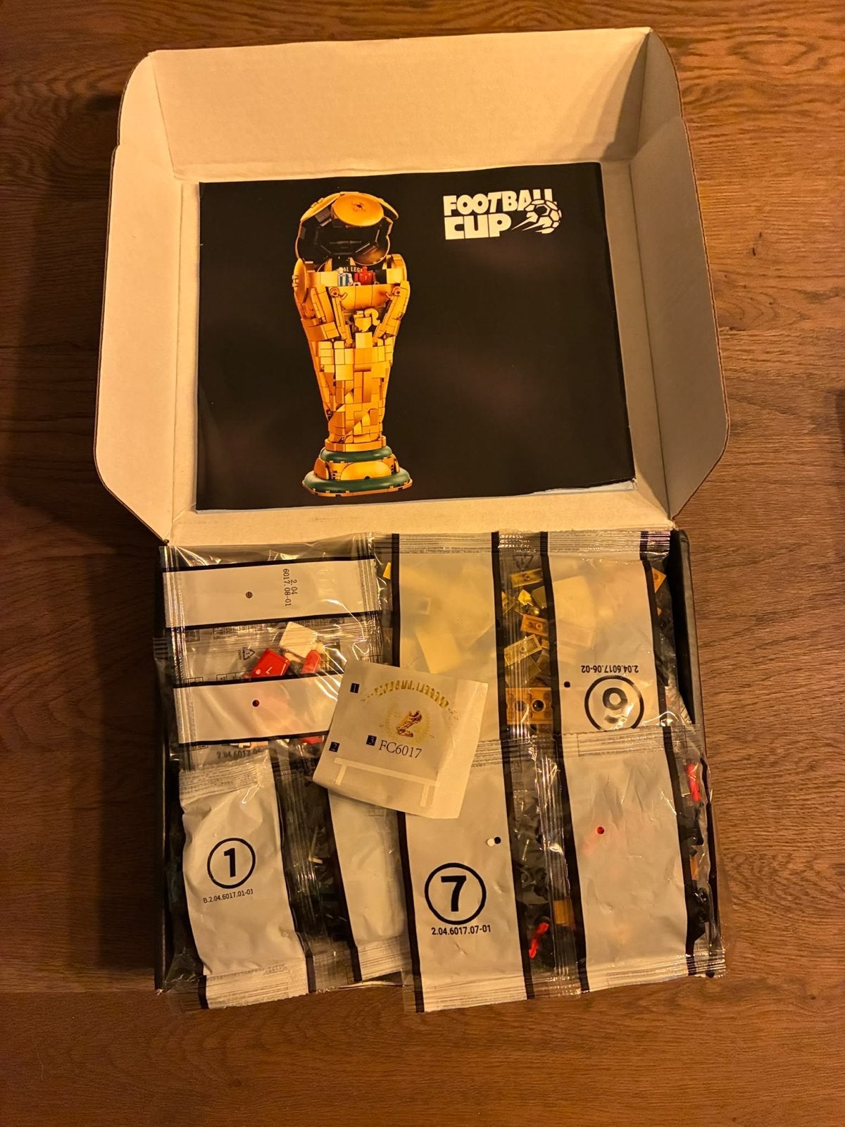 Voetbal Cup Bouwset - Nieuw in Doos, Kinderen en Baby's, Ophalen of Verzenden, Nieuw, Overige merken