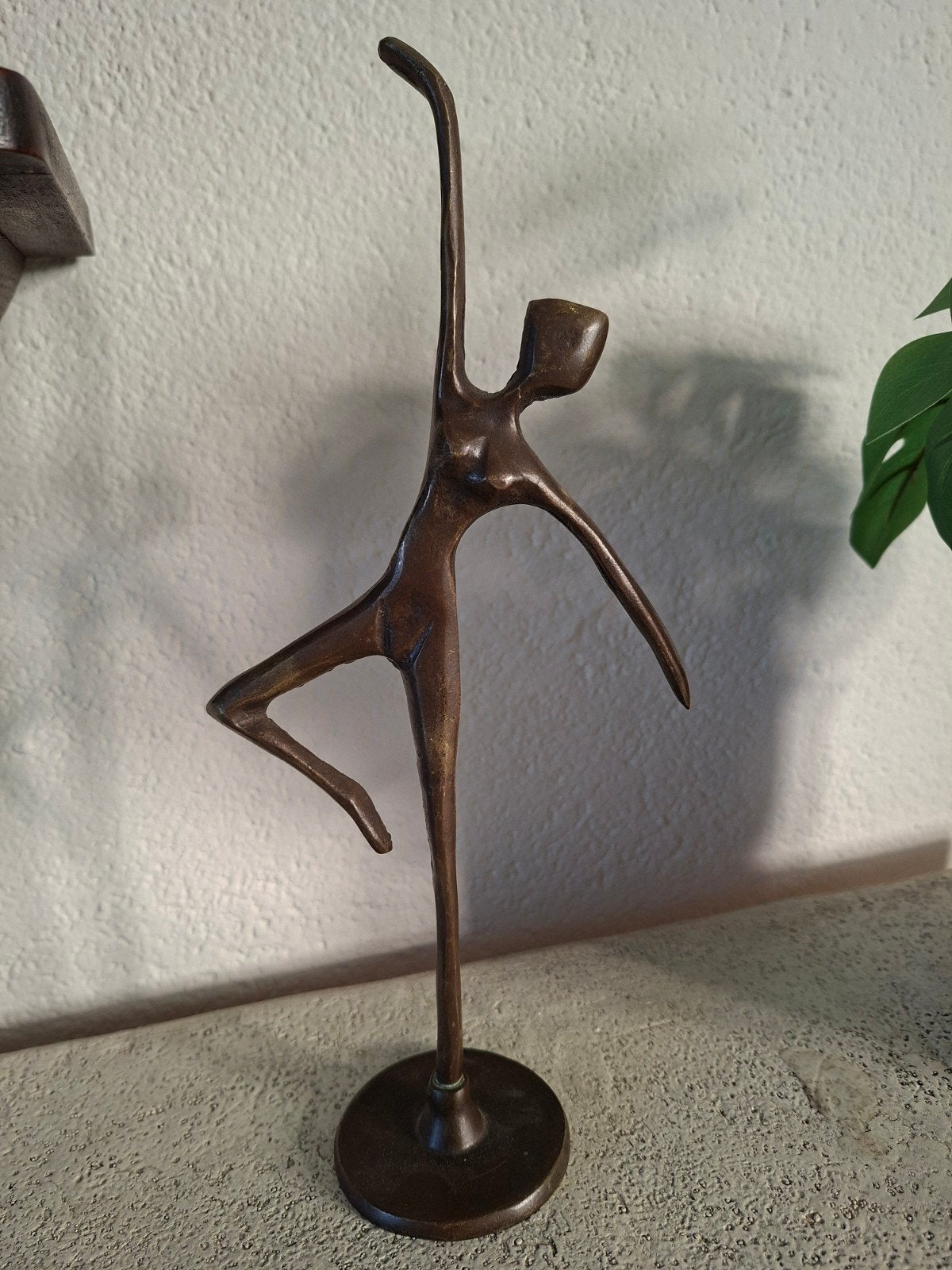 vintage messing ballarina, Antiek en Kunst, Ophalen of Verzenden